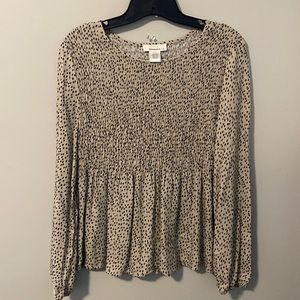 Leopard Print Blouse